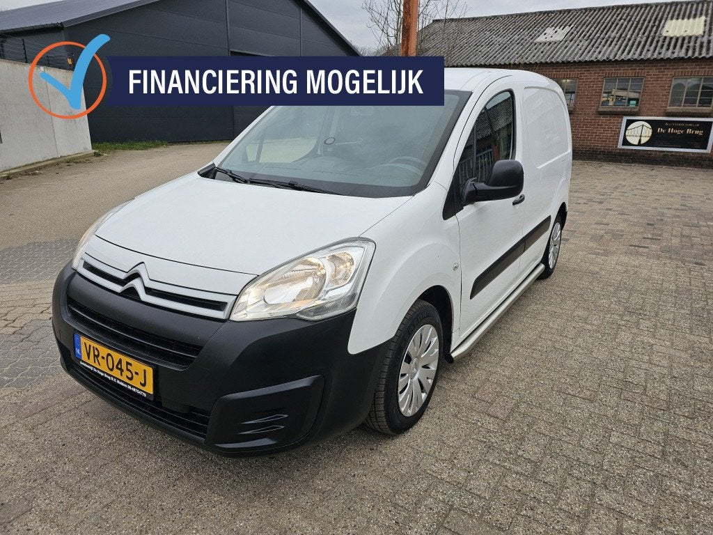 Citroën Berlingo 1.6 BlueHDI 100 Club S&S (bj 2015), Auto's, Bestelauto's, Stof, Gebruikt, Euro 6, 4 cilinders