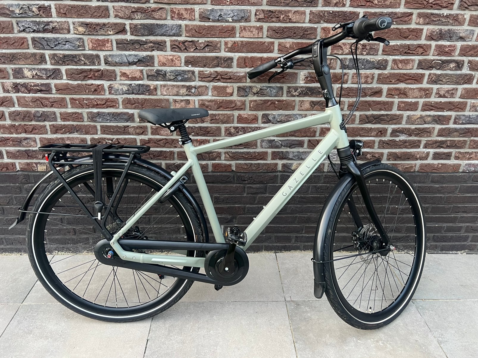 Gazelle Chamonix C8 maat 53 heren, zo goed als nieuw!, Fietsen en Brommers, Fietsen | Heren | Herenfietsen, Ophalen, Versnellingen