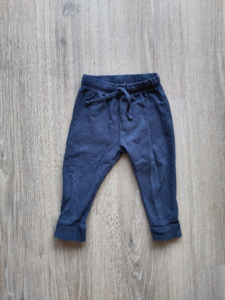 Hema donkerblauwe joggingbroek maat 86, Broekje, Ophalen of Verzenden, Zo goed als nieuw, Hema