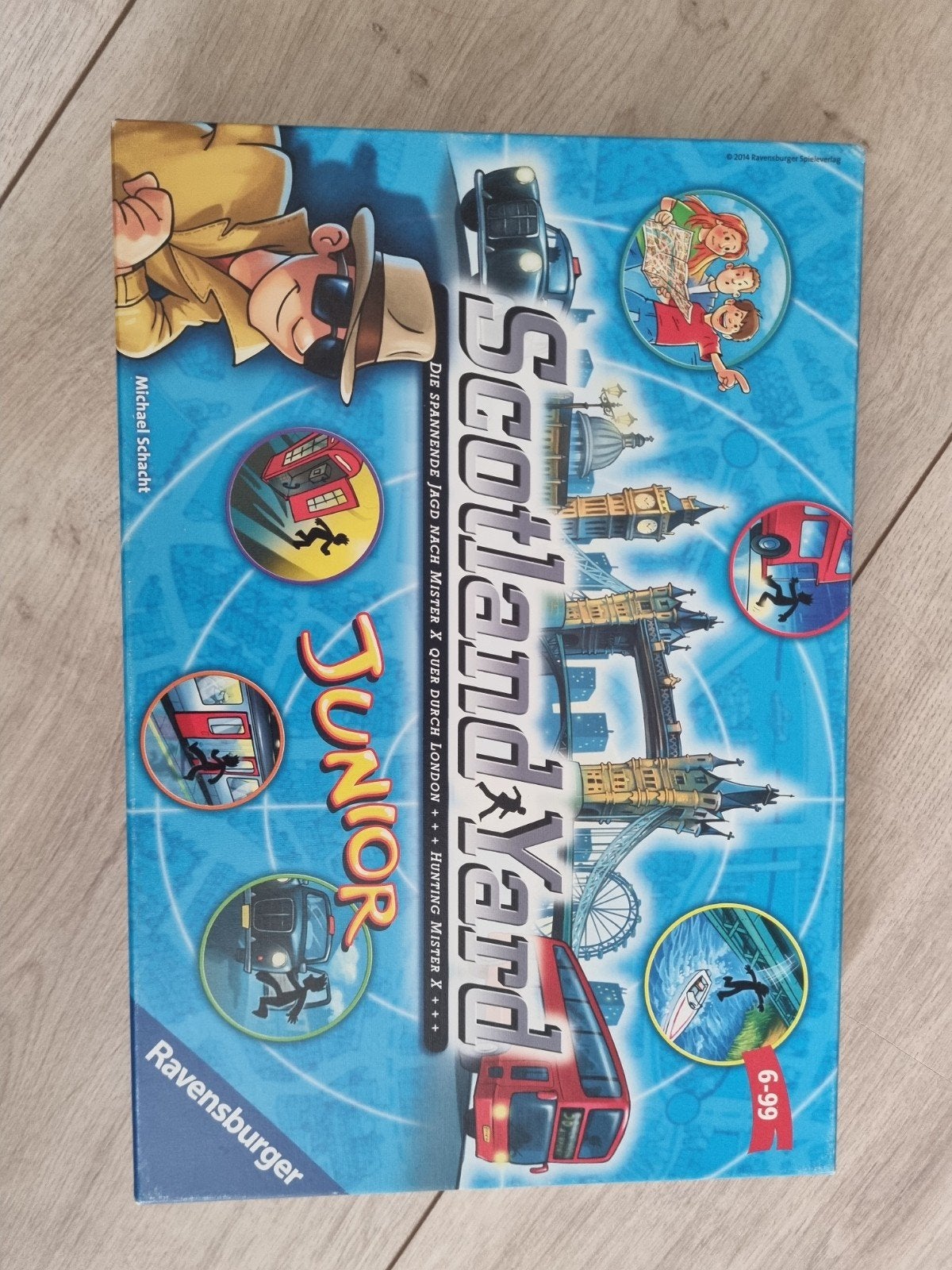 Scotland Yard Junior Bordspel - Ravensburger, Drie of vier spelers, Ophalen of Verzenden, Gebruikt, Ravensburger