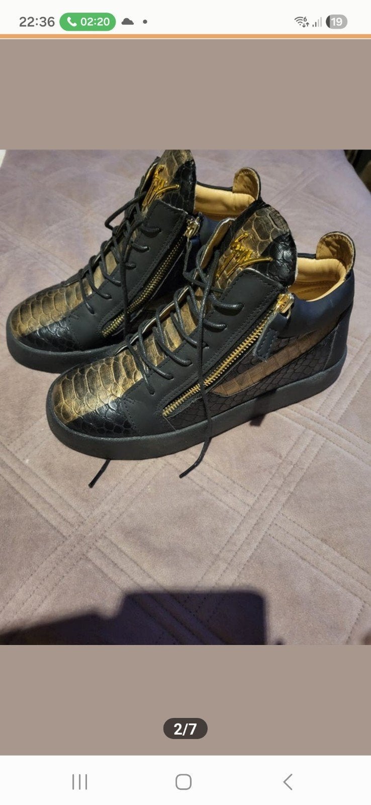 Nieuwe originele Giuseppe  Zanotti high top sneakers, Ophalen of Verzenden, Nieuw, Zwart, Sneakers of Gympen