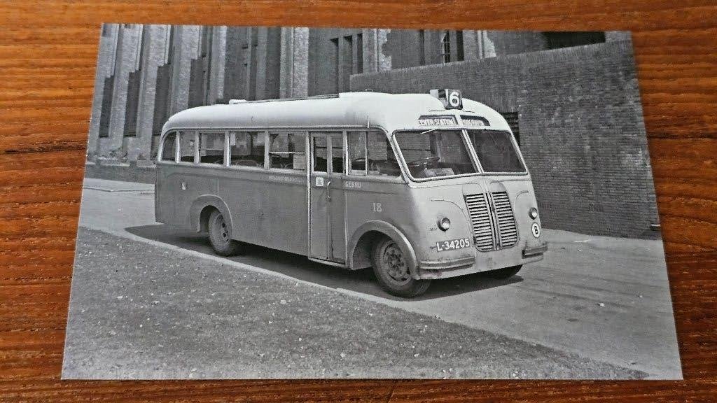 Foto BUS GEVU GEBRU GVU Utrecht 18, Verzenden, Gebruikt, Bus of Metro, Overige typen
