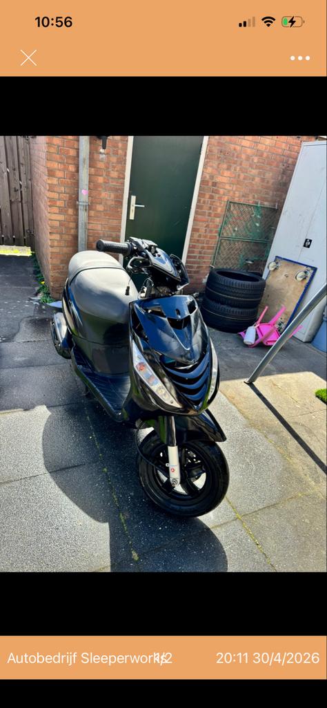 Piaggio Zip iGET Snor - Rijdt 50/60 km/u, Ophalen, Gebruikt, Zip, Benzine