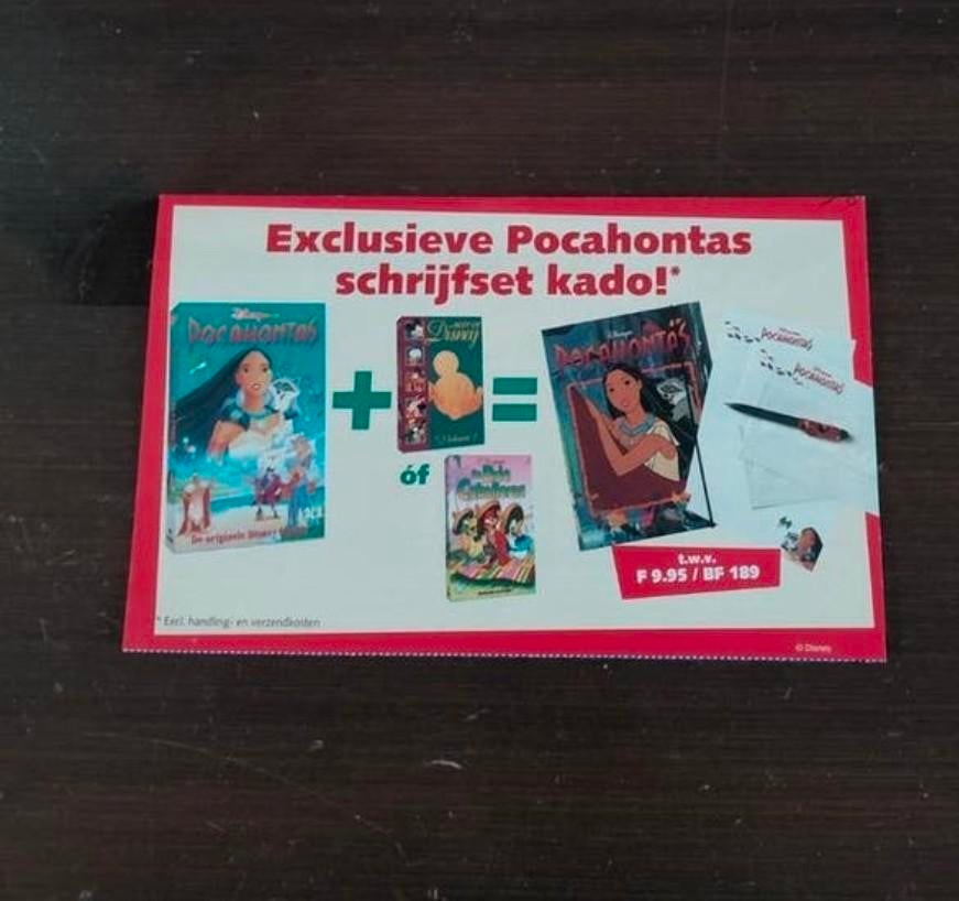 Reclame boekje vintage Disney 1996/1997., Ophalen of Verzenden, Zo goed als nieuw, Plaatje of Poster