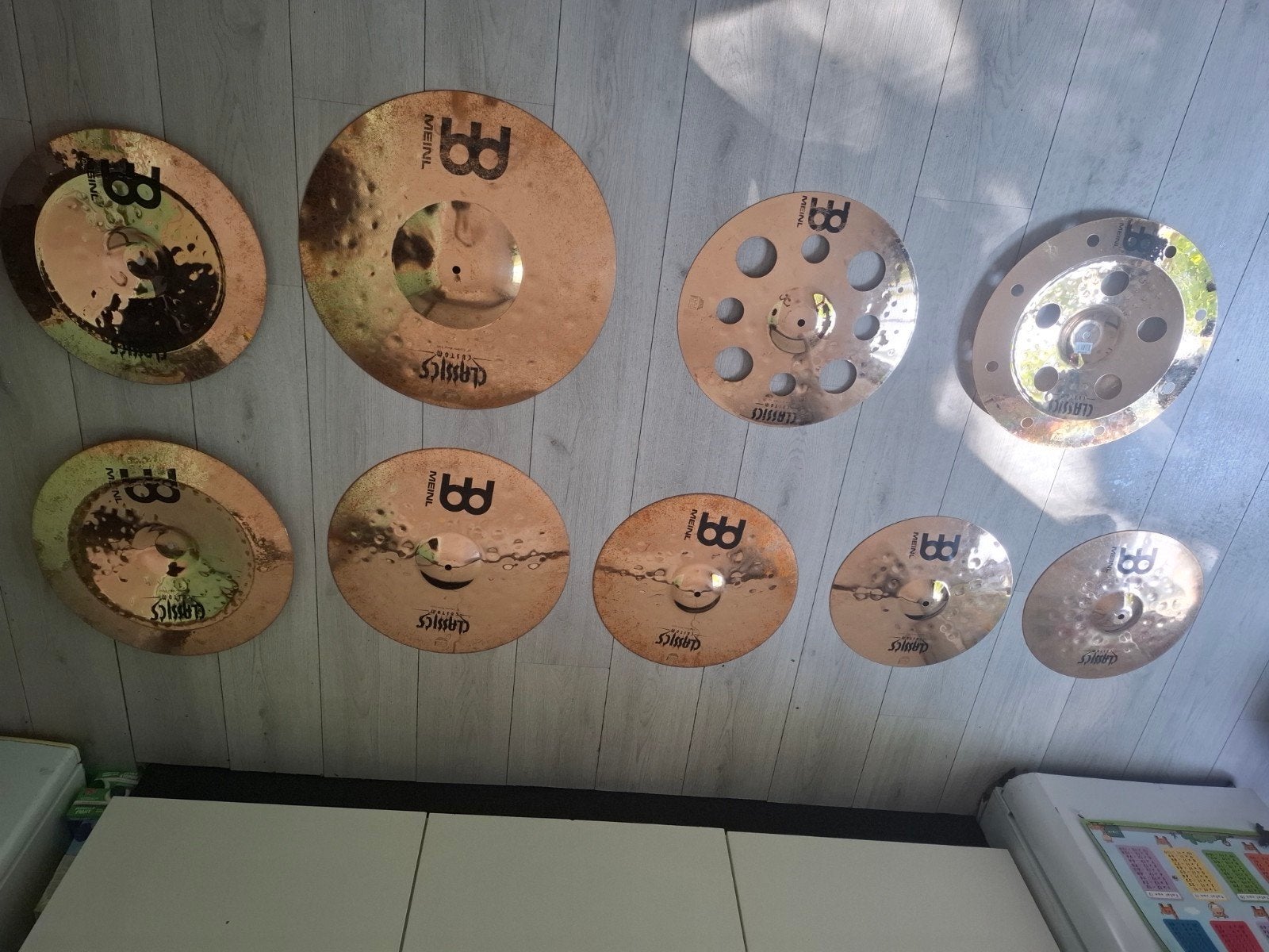 Diverse bekkens, Muziek en Instrumenten, Ophalen, Zo goed als nieuw, Overige merken