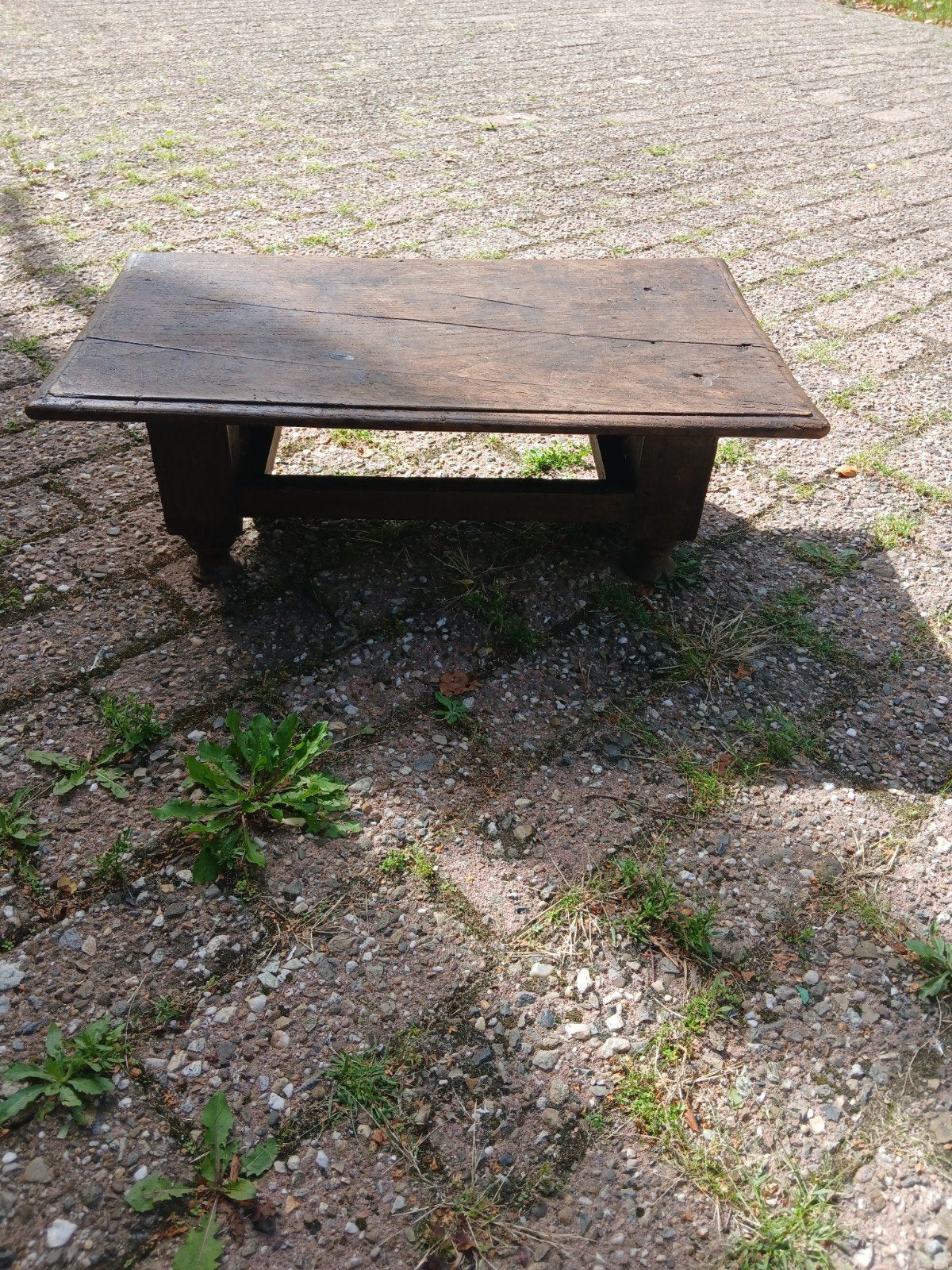 antiek bijzet tafeltije, Ophalen