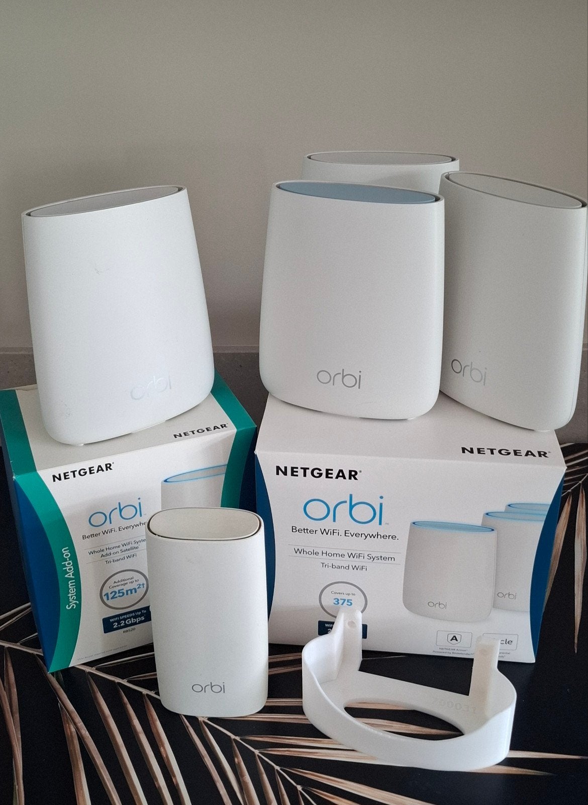 NETGEAR Orbi RBK23 + 2 extra satellieten, Ophalen of Verzenden, NETGEAR