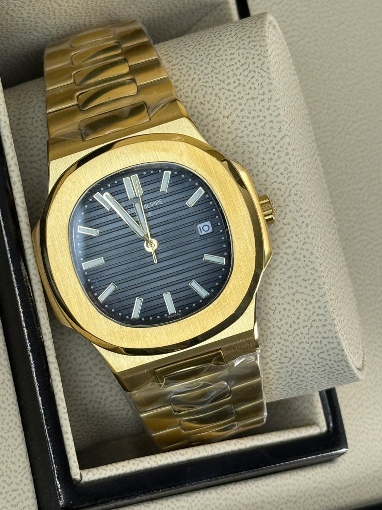 Patek philippe nautilus, Ophalen of Verzenden, Nieuw, Zwart, Android