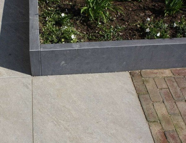 opsluitbanden Chinees Hardsteen 100x20x5 cm gezoet / facet, Tuin en Terras, Ophalen of Verzenden, Nieuw, Overige materialen, Overige typen