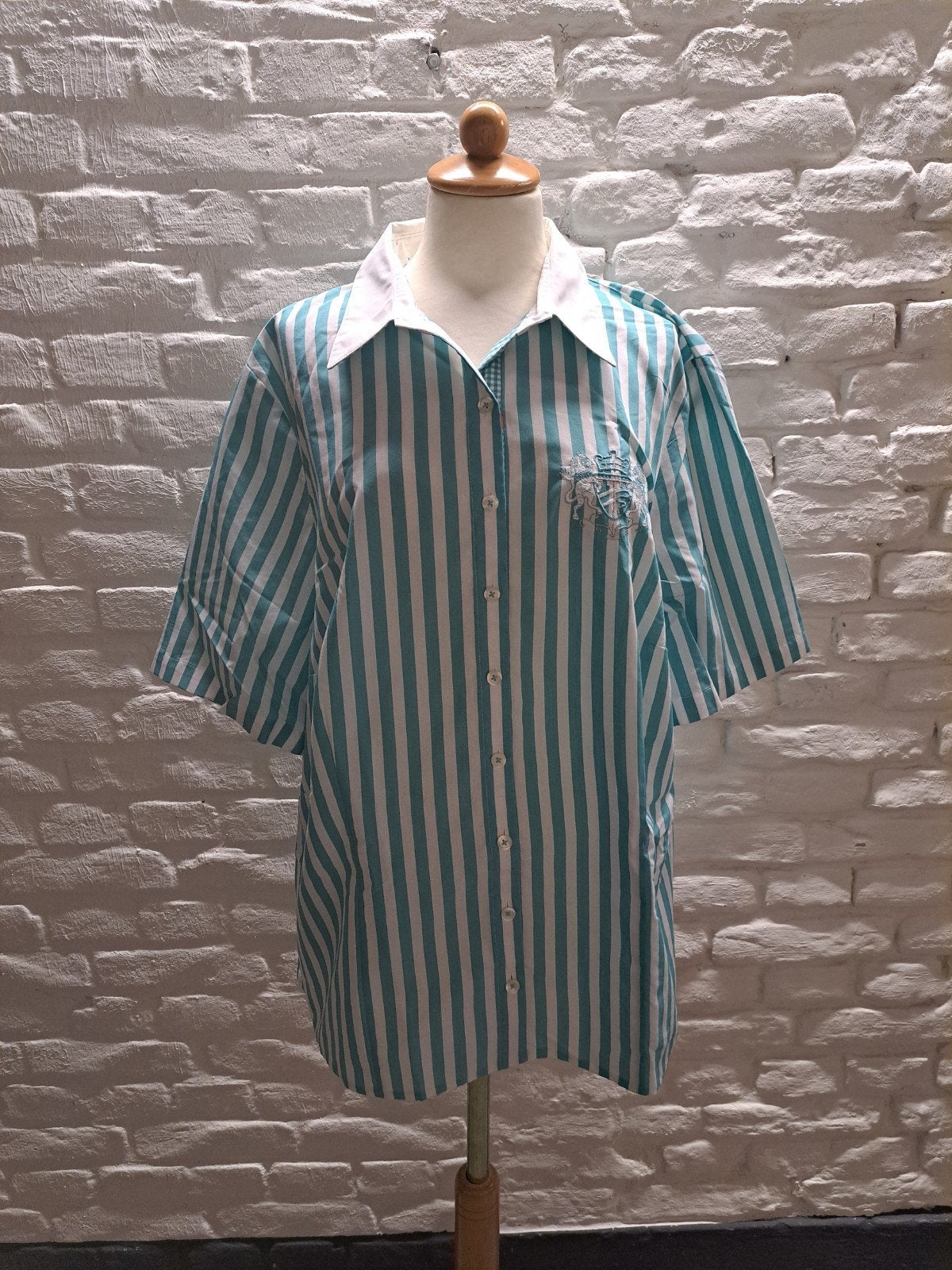 Erfo gestreepte blouse maat 50, Verzenden, Erfo, Maat 46/48 (XL) of groter, Zo goed als nieuw
