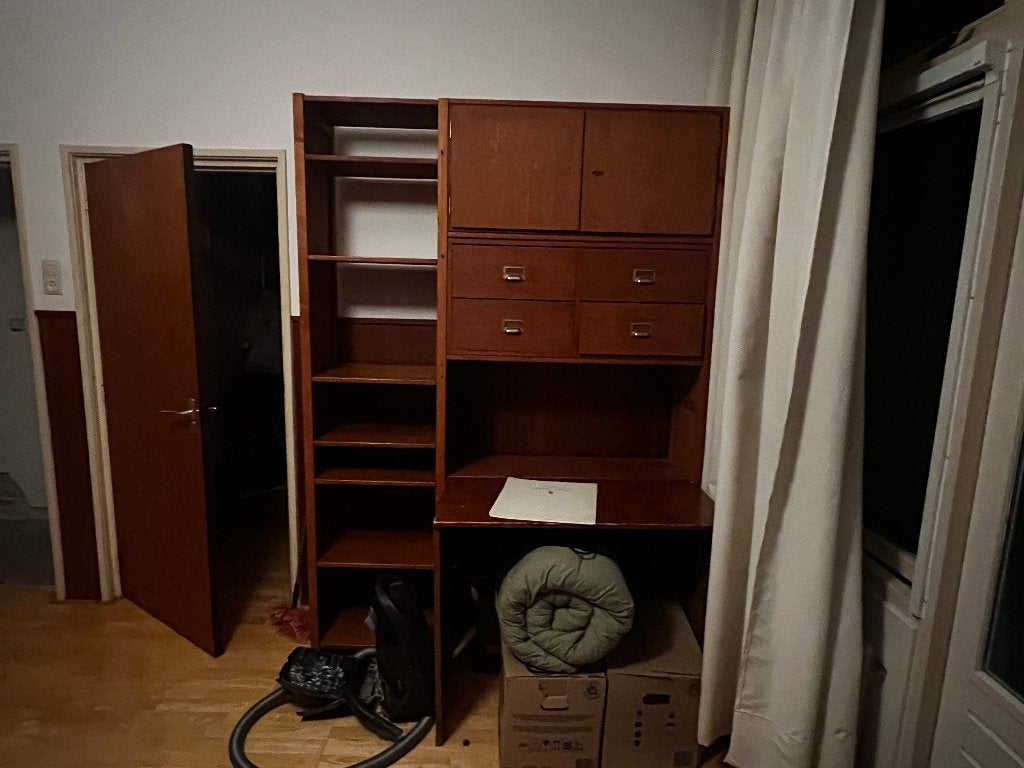 Foto 4 van Grote Lundia wandkast - vintage – modulair – ca. 310 cm