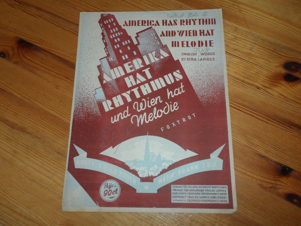 Amerika hat rhythmus - fox / meder / lapides, Gebruikt, Gitaar, Ophalen of Verzenden, Artiest of Componist