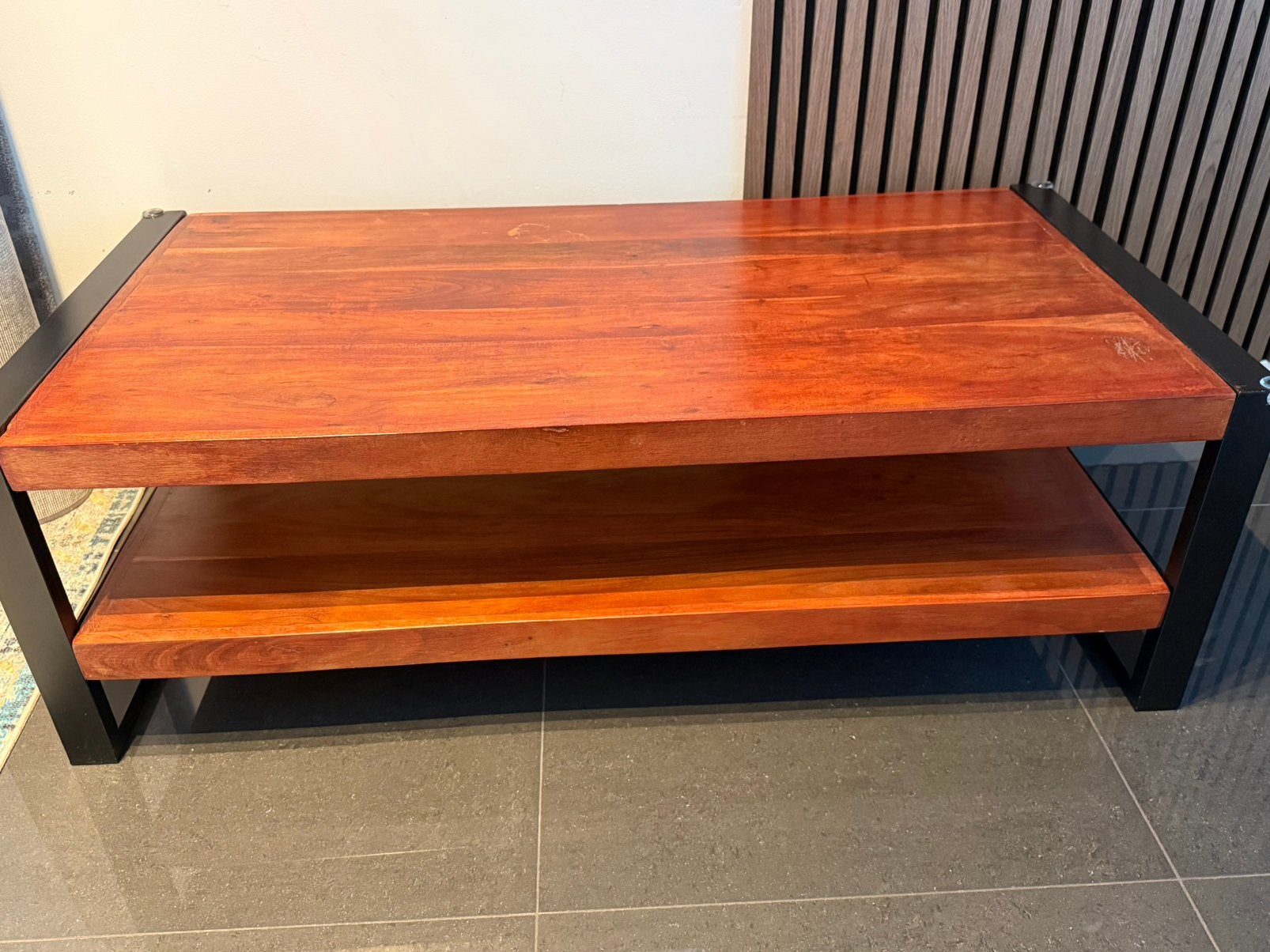 Salontafel, Gebruikt, 100 tot 150 cm, Eikenhout, Minder dan 50 cm