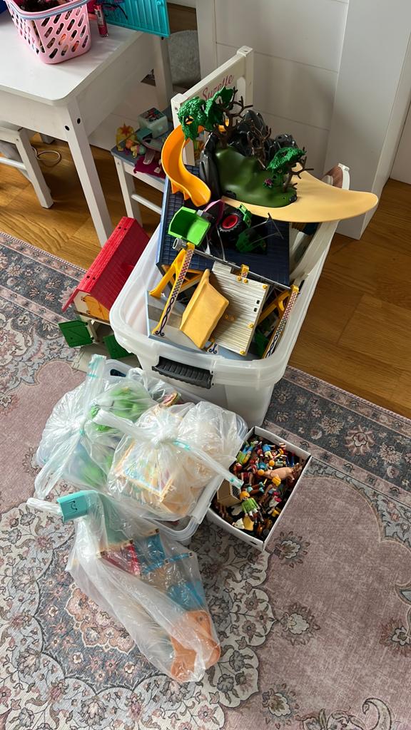 Veel playmobil!, Ophalen, Gebruikt