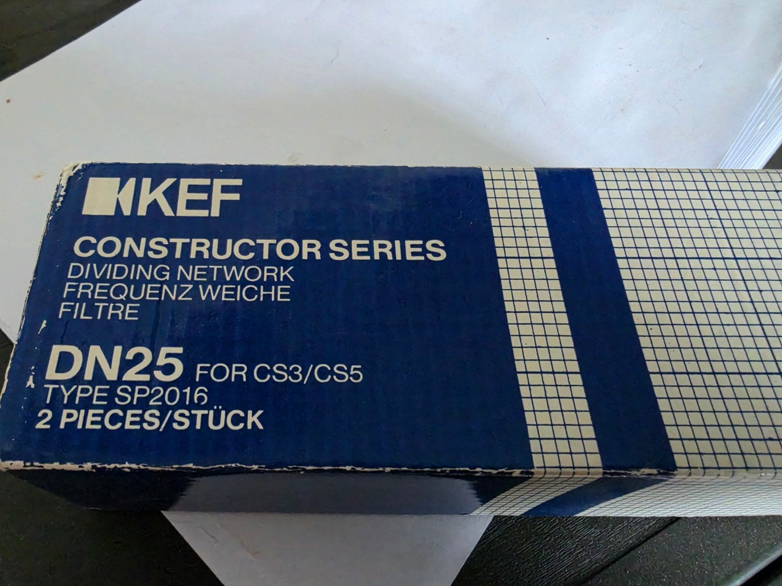 KEF Luidspreker Filter DN25 SP2016 voor CS3/CS5 (2 stuks), Ophalen of Verzenden, Nieuw, Overige typen, KEF
