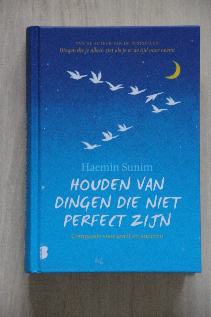 HAEMIN SUNIM - Houden van dingen die niet perfect zijn, Haemin Sunim, Ophalen of Verzenden, Zo goed als nieuw, Overige onderwerpen
