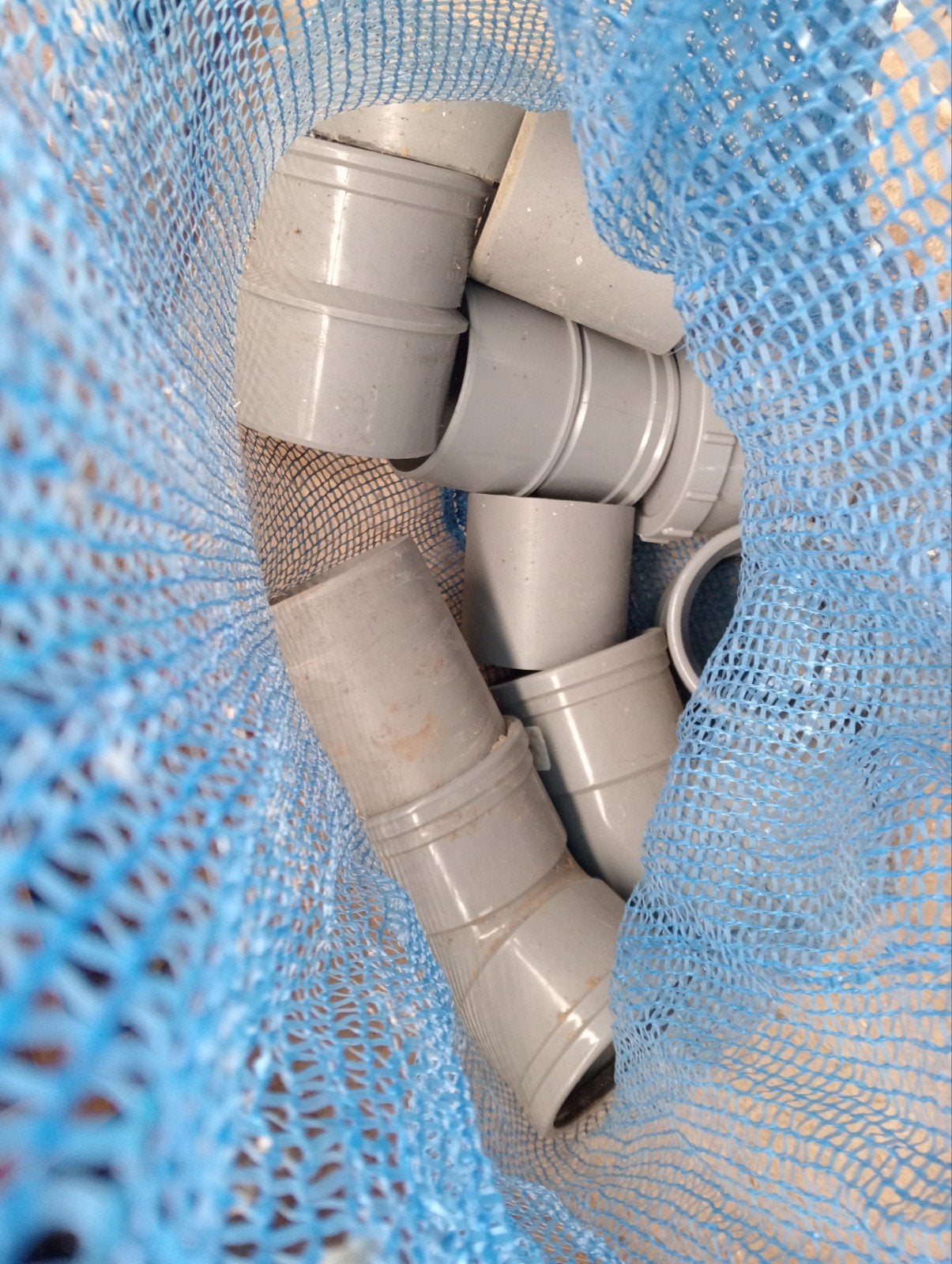 afvoerpijp pvc, Ophalen, Bochten, Pvc, Minder dan 2 meter
