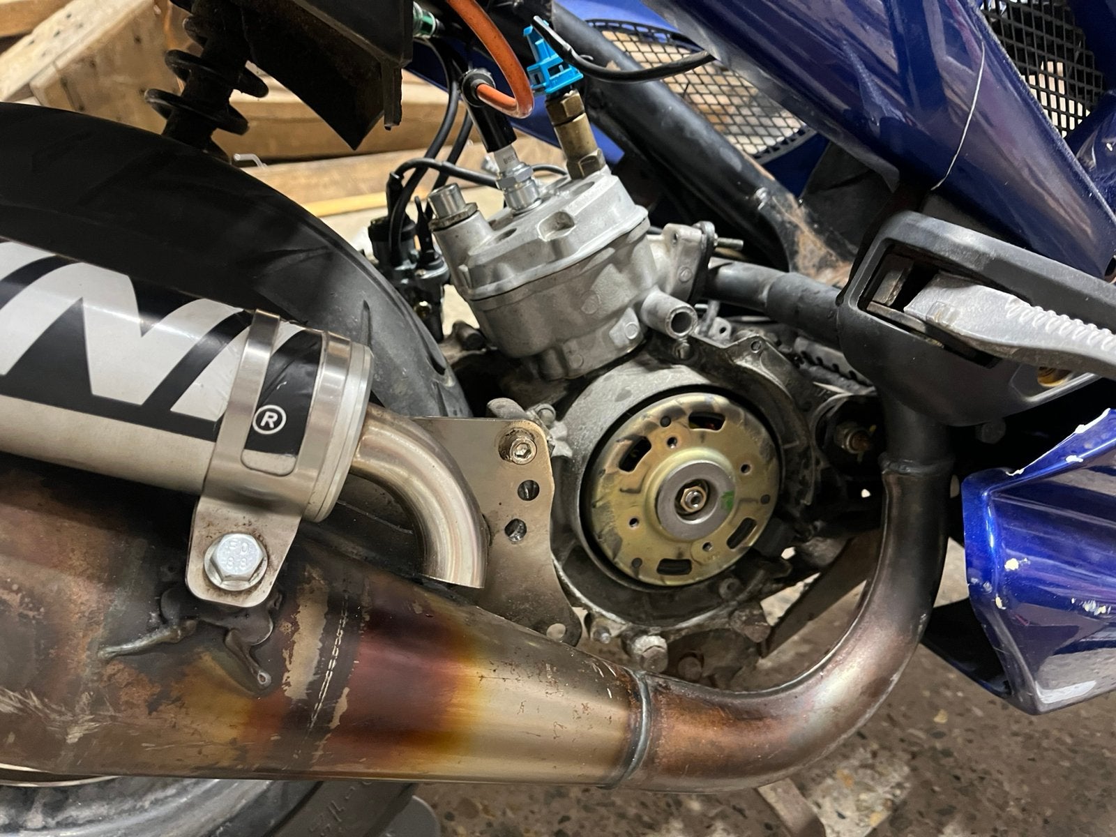 Peugeot verticaal blok, Ophalen of Verzenden, Gebruikt