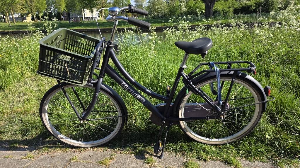 Cortina 26 inch meisjesfiets, Fietsen en Brommers, Fietsen | Meisjes, Terugtraprem, Gebruikt, Versnellingen, Cortina