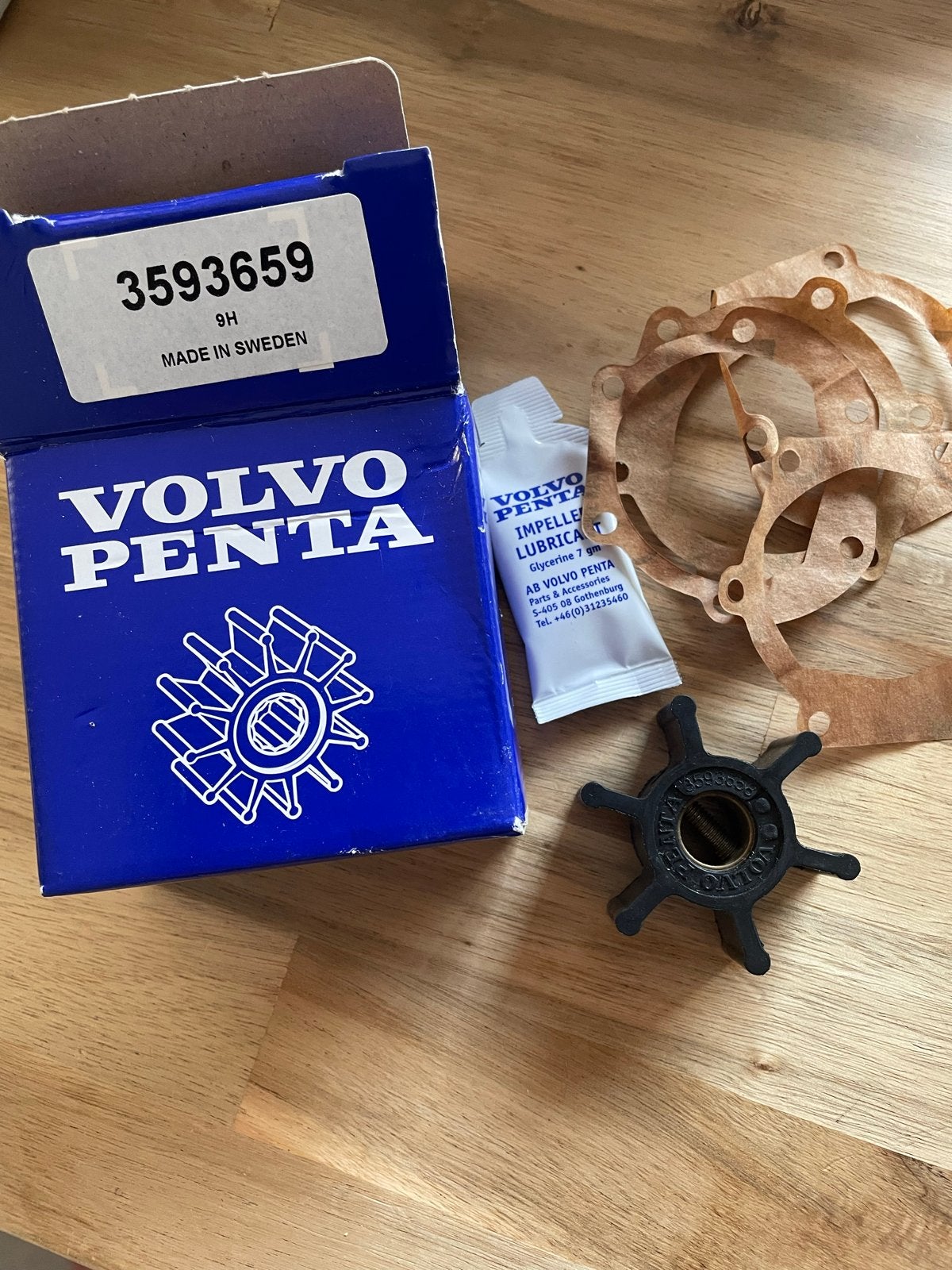 Volvo Penta Impeller Set 3593659 - Nieuw in doos, Ophalen of Verzenden, Nieuw, Motor en Techniek