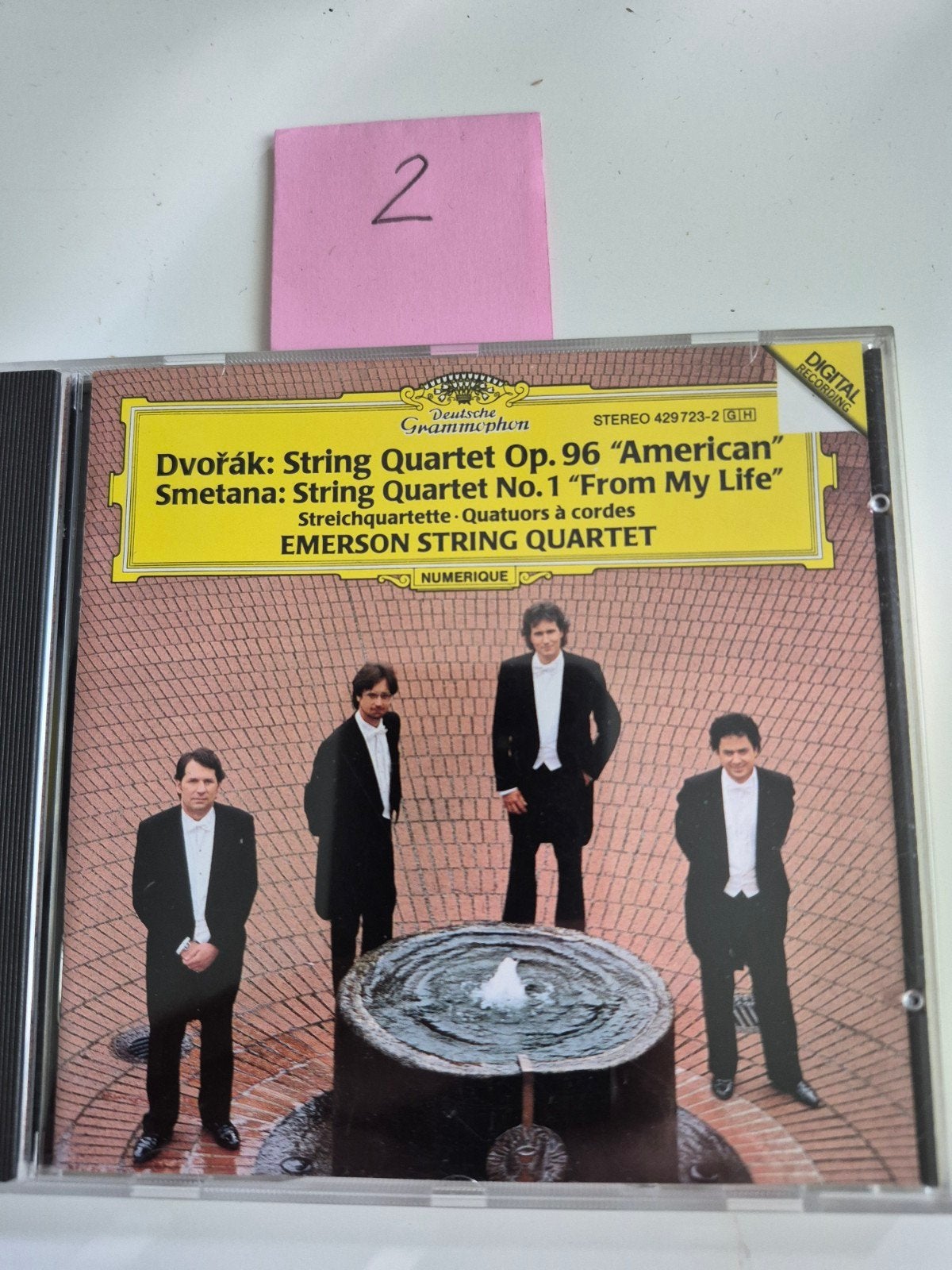 Dvořák & Smetana: Strijkkwartetten - Emerson String Quartet, Inclusief boekje, Kamermuziek, Ophalen of Verzenden, Zo goed als nieuw