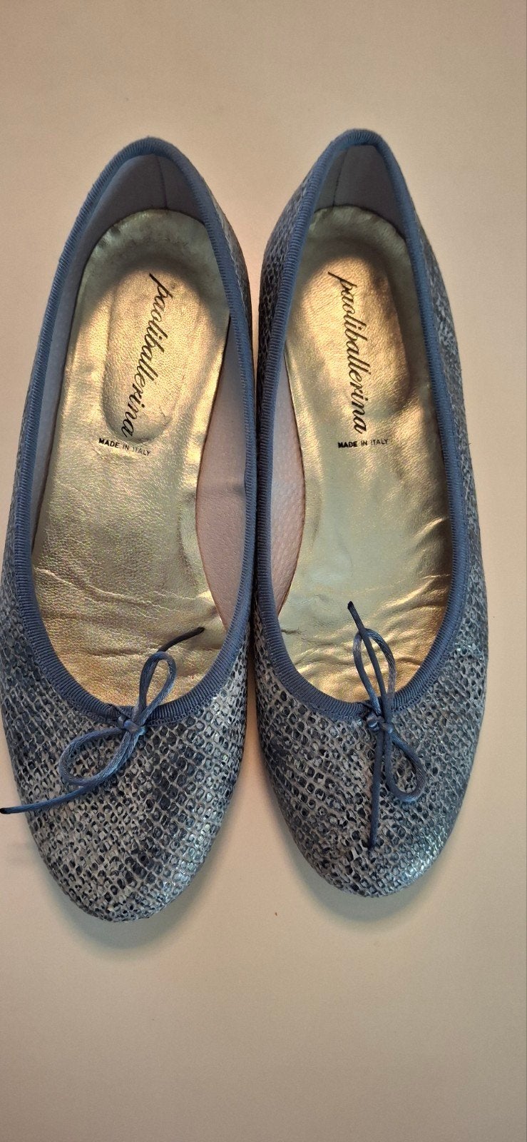 Ballerina's leer  paoliballerina maat 40, Kleding | Dames, Blauw, Paoliballerina, Gedragen, Ballerina's