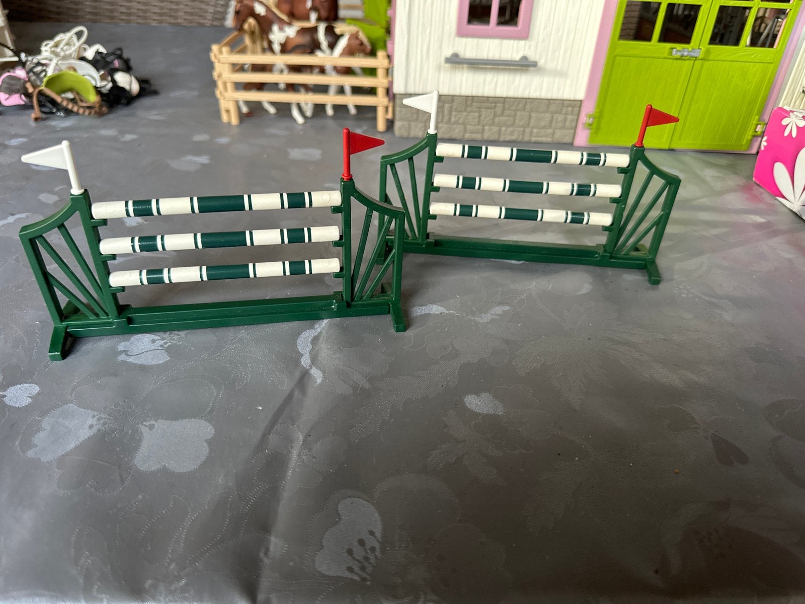 Schleich Paardenspringhindernissen (2 stuks), Kinderen en Baby's, Ophalen, Gebruikt, Jongen of Meisje