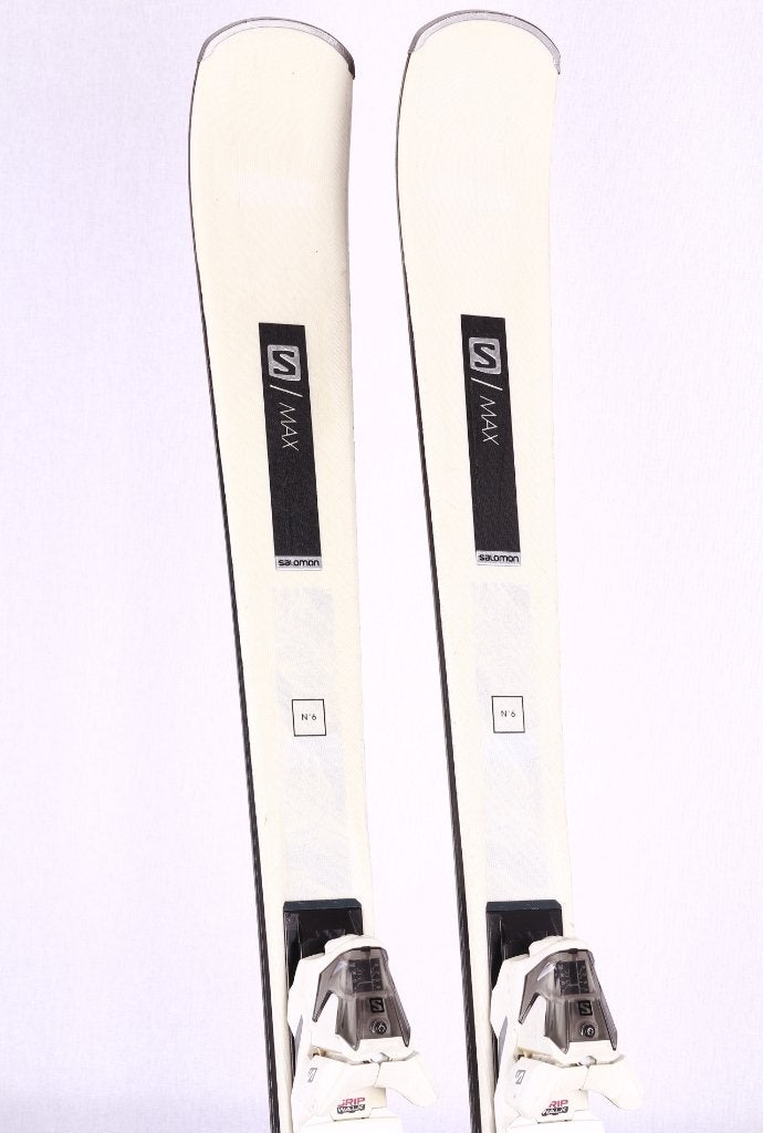 155 cm dames ski's SALOMON E S/MAX N6, grip walk, edge, Sport en Fitness, 140 tot 160 cm, Gebruikt, Verzenden, Salomon
