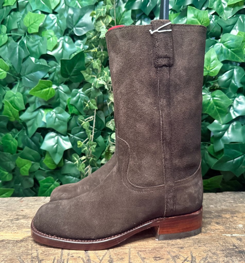 geweldig mooie suede vintage laarzen van Sendra maat 39, Bruin, Nieuw, Ophalen of Verzenden, Sendra