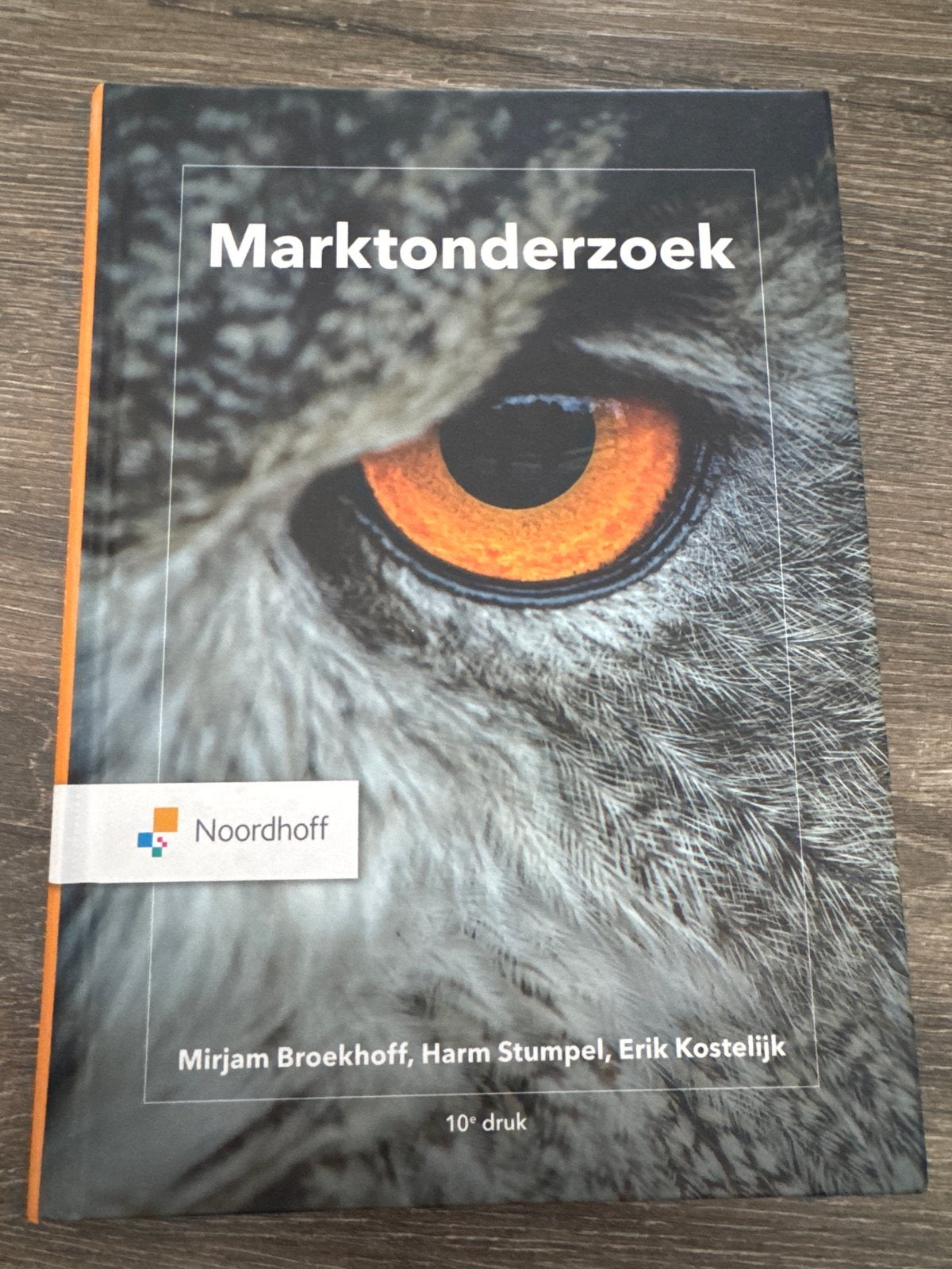 Marktonderzoek - 10e druk - Mirjam Broekhoff e.a., Boeken, Ophalen of Verzenden, Gamma, Zo goed als nieuw, HBO