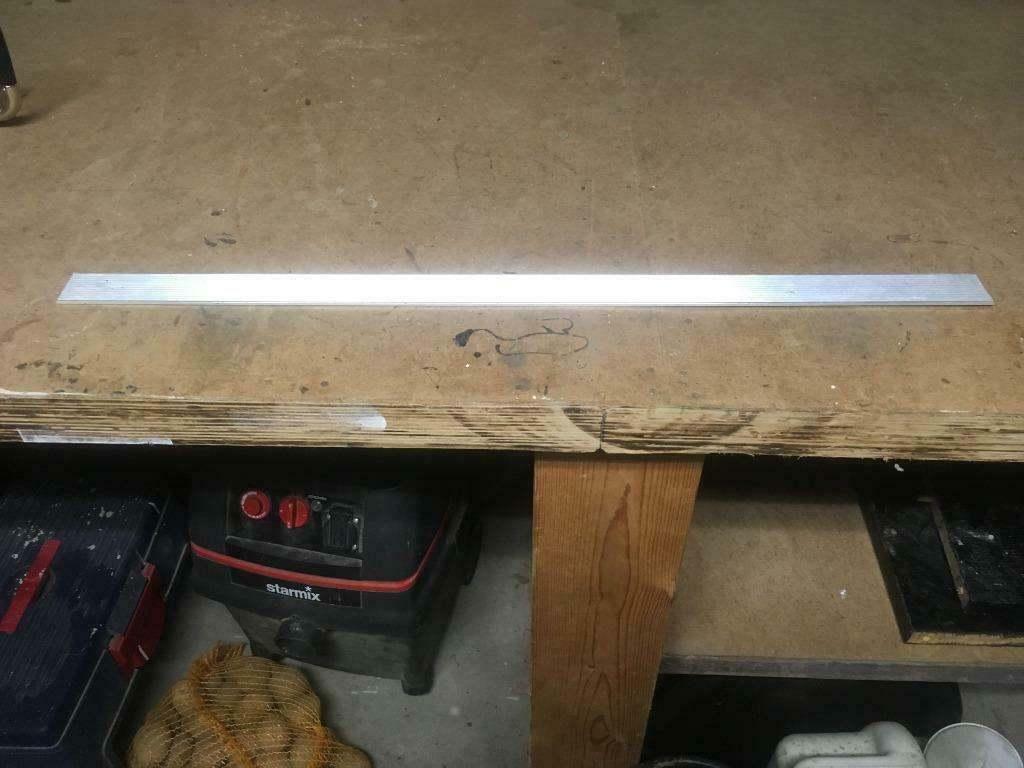 Bescherm drempel type HL 013 aluminium, Overige materialen, Gebruikt, Ophalen of Verzenden, Minder dan 100 cm
