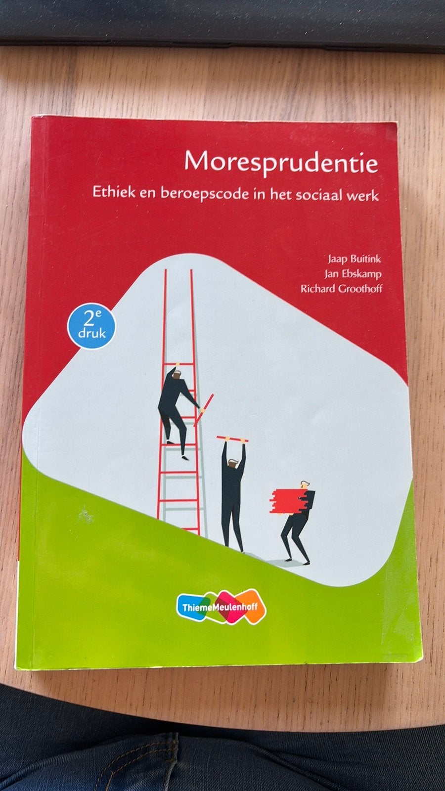 Moresprudentie Jaap Bultink Social Work, Boeken, Ophalen of Verzenden, Alpha, Zo goed als nieuw, Overige niveaus