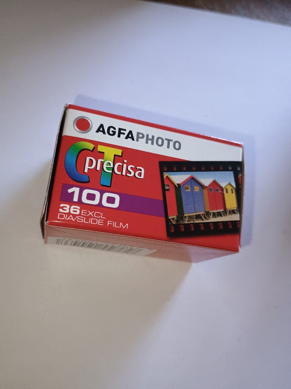 AGFA CT Precisa 100 35mm dia film, Ophalen, 35mm film