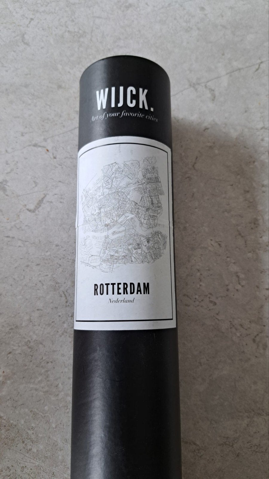 Nieuw Wijck poster Rotterdam 50x70 cm twv 39,90, Ophalen of Verzenden, Nieuw