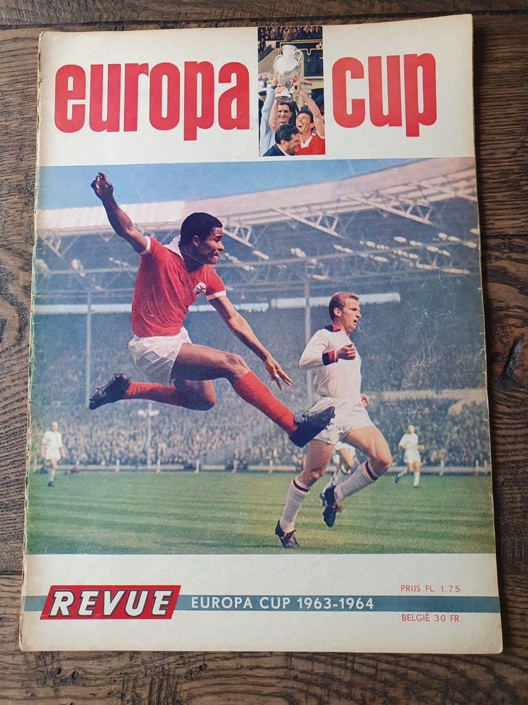 Revue Europa Cup 1963 - 1964, Gelezen, Ophalen of Verzenden, Edwin van Opzeeland, Balsport
