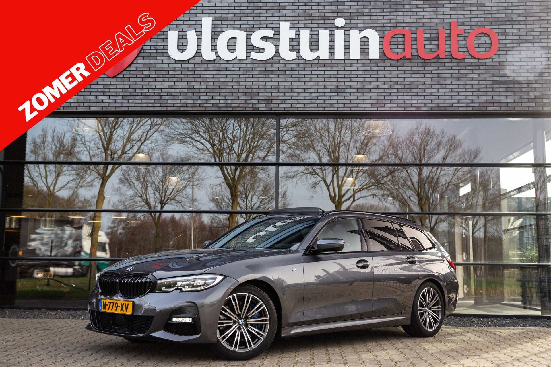 BMW 3 Serie Touring 330i High Executive M-Sport , Panoramada, Auto's, Automaat, 1998 cc, Achterwielaandrijving, Gebruikt