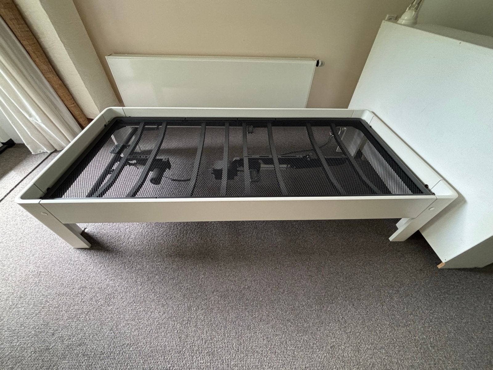 Auping elektrisch verstelbare bedbodem 90x200, Ophalen, Verstelbaar, 90 cm, Eenpersoons