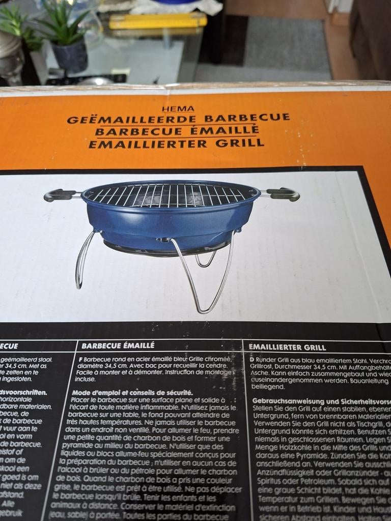 Barbeque houtskool - nieuw, Ophalen, Nieuw