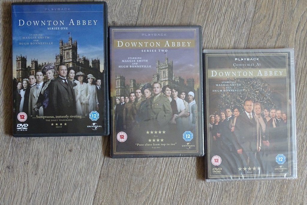 Downton Abby op 7 Engelse DVD's, Cd's en Dvd's, Boxset, Drama, Ophalen of Verzenden, Zo goed als nieuw