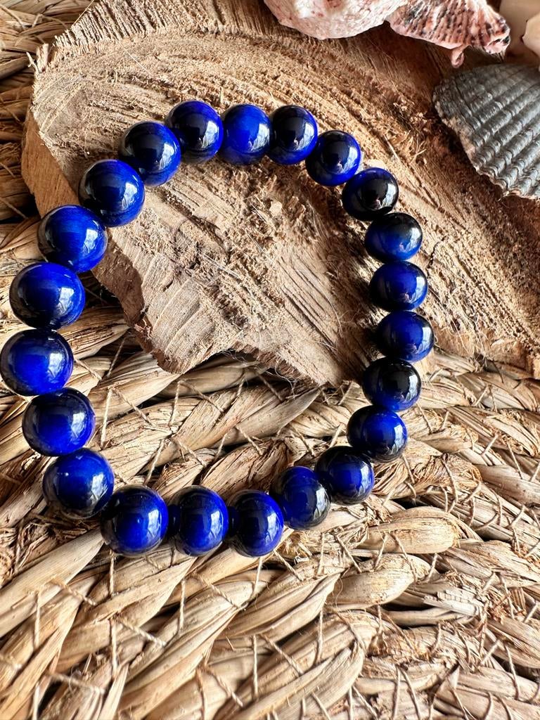 Boho armband / indigo blauw / multilayer bracelet / nieuw, Overige materialen, Blauw, Nieuw, Ophalen of Verzenden