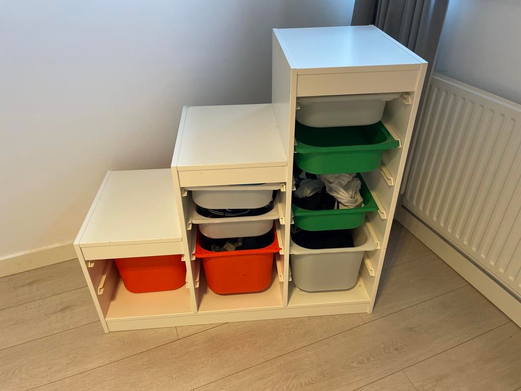 IKEA TROFAST Opbergcombinatie met Bakken, Ophalen, Gebruikt, Kast