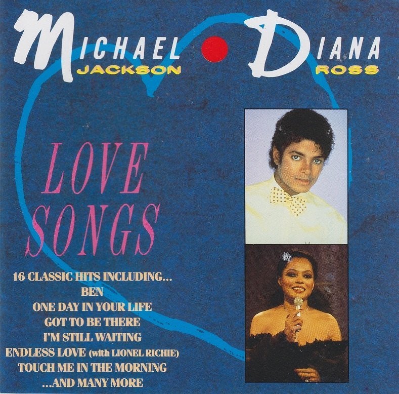 SALE->CD MICHAEL JACKSON+DIANA ROSS-Love Songs, Ophalen of Verzenden, Pop