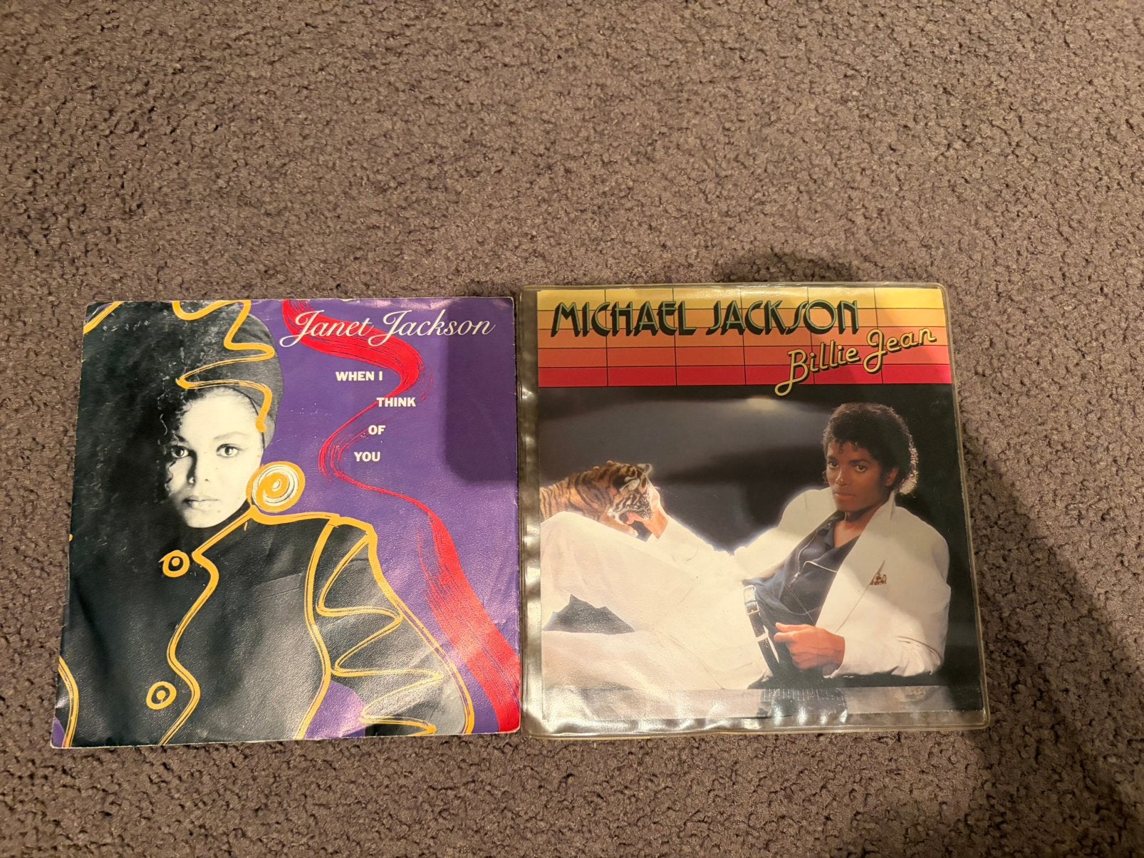 Singeltje Michael jackson en Janet Jackson, Ophalen, Gebruikt