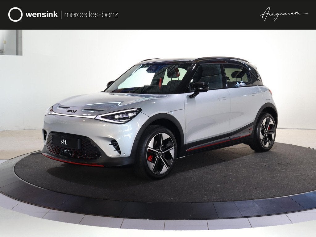 smart #1 BRABUS 66 kWh | Panoramadak | HUD | Keyless entry |, Auto's, Automaat, Automatische klimaatregeling, 428 pk, Alcantara