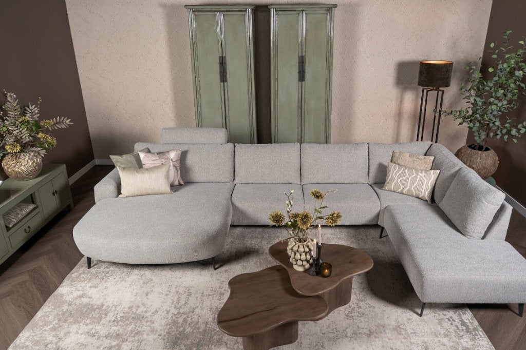 Hoekbank Omori l Whoon | Meubilex l van €2819 voor €1599, Huis en Inrichting, Banken | Bankstellen, Ophalen, Hoekbank, 300 cm of meer