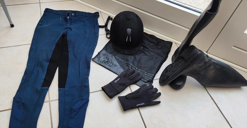🐎cap, paardrij broek, handschoenen, laarzen maat 40, Ophalen of Verzenden, Zo goed als nieuw, Dressuur, Schoeisel
