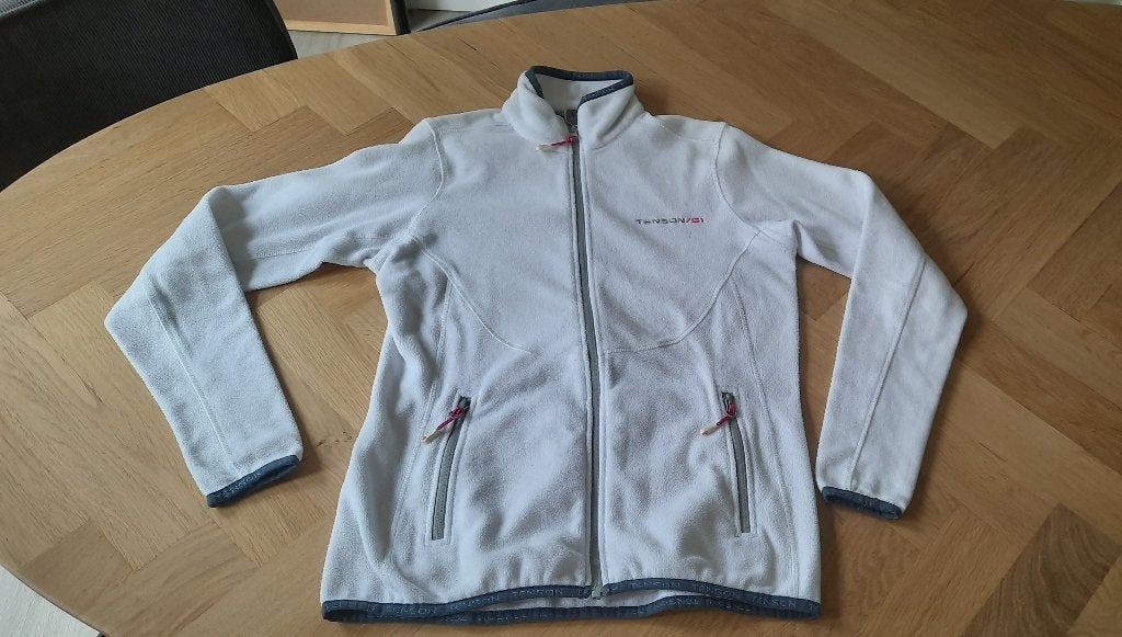 Fleecevest Tenson maat S, Wit, Tenson, Ophalen of Verzenden, Zo goed als nieuw