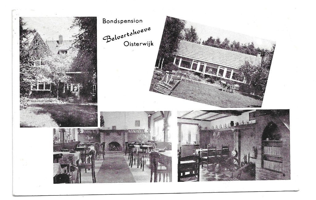 AK Oisterwijk - Belvertshoeve, Verzenden, 1940 tot 1960, Gelopen, Noord-Brabant