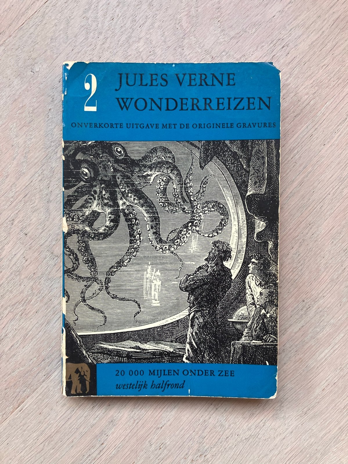 Jules Verne - Wonderreizen: 20.000 Mijlen onder Zee, Ophalen of Verzenden, Gelezen