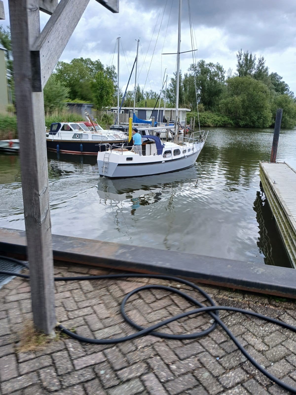 Meerenpoort 930 ak, Watersport en Boten, Ophalen, Gebruikt, Motor en Techniek, Zeilboot of Motorboot